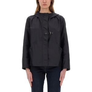 FAY Hooded Toggle Jacket Women BLUE Coats & Jackets
